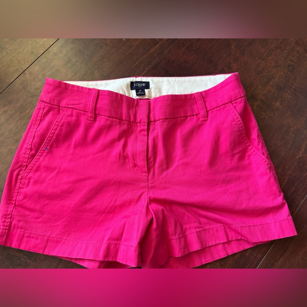 J. Crew Vibrant Pink Women's Shorts. Size 2
